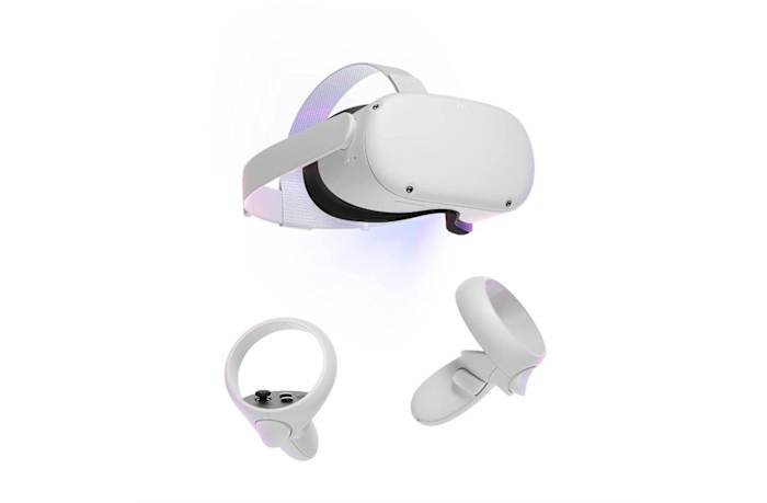 Meta Quest 2 Virtual Reality Headset with Two Controllers. Prime Day Bundle knocks 15% off and you get a bonus $50 gift card.